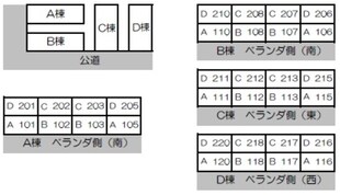 ローズアパートQ38Cの物件外観写真